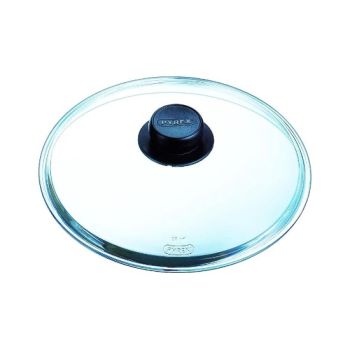 Capac cu mâner, sticlă, transparent, 26 cm, Pyrex - 3426470262323