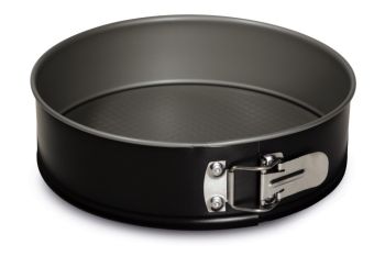 Tavă rotundă cu fund detașabil, oțel Hi-Top, 26 cm, negru, Happy Hour, Guardini - 8006043016635