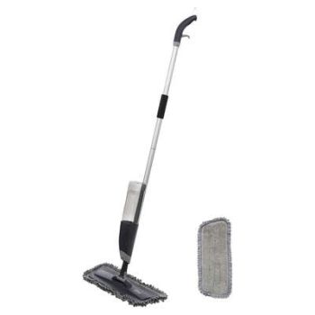 Mop microfibră cu pulverizator, aluminiu+plastic,47x19x130 cm, Five- 3560231627751