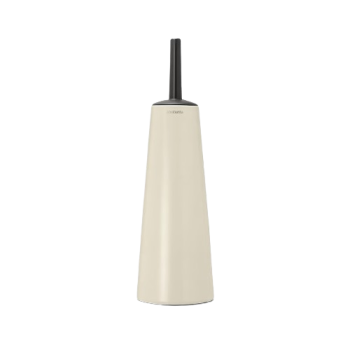 Perie toaletă cu suport, inox, bej, 42x12x12 cm, ReNew, Brabantia-8710755223228