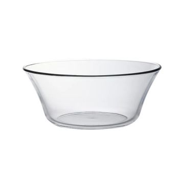 Bol, sticlă, transparent, 23 cm, 2.2L, Lys, Duralex-3550190401578