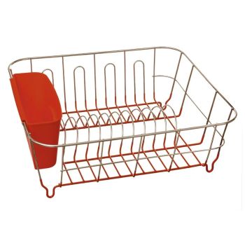 uscator vase metal plastic rosu five 3560234543881
