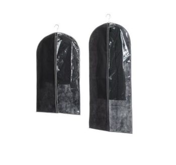 set 2 huse haine negru 100x60cm 135x60cm 3560238578698