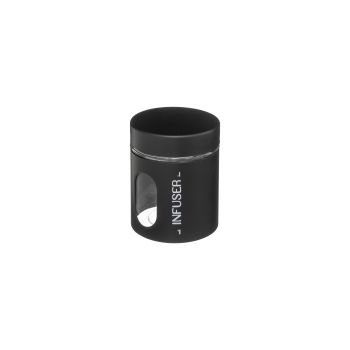 recipient depozitare cu fereastra negru inox five 660898 3560238660898