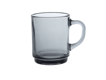 Cană, sticlă, gri, 260 ml, Versailles, Duralex - 3550190404340