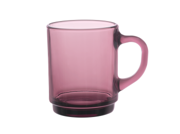 Cană, sticlă, violet, 260 ml, Versailles, Duralex - 3550190404333