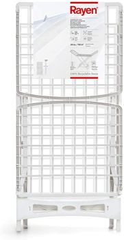 uscator rufe extensibil 20 metri rasina reciclabila alb rayen 8412955301286