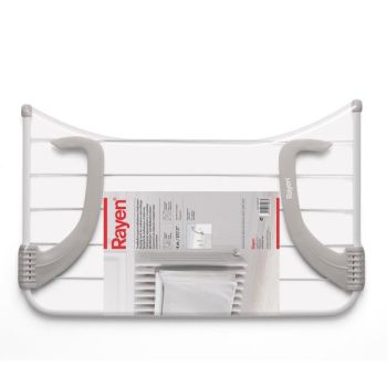 Uscător rufe, metal, gri, 54,5x35x13,5 cm, Rayen - 8412955300630