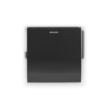 suport rola hartie renew otel negru 13 2 x 12 3 x 1 7 cm brabantia 8710755108600