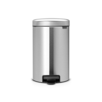 cos gunoi inox cu pedala brabantia newicon 12 l mat 8710755112041