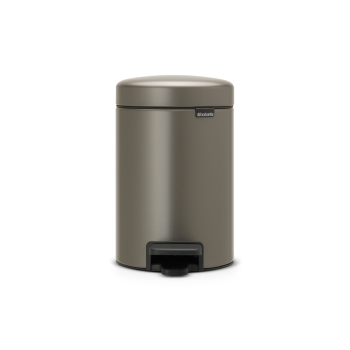 cos de gunoi cu pedala newicon 3l inox 8710755113246
