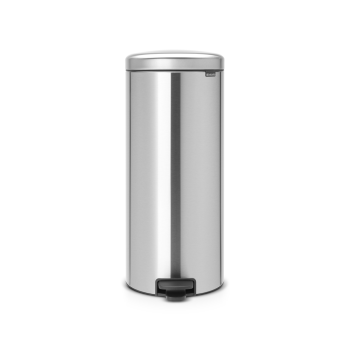 cos de gunoi cu pedala newicon 30l matt steel 8710755114380