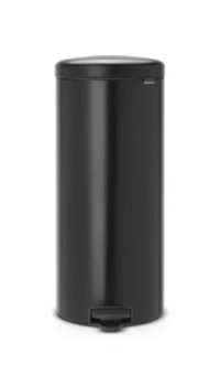 cos de gunoi inox 30 l cu pedala new icon matt black brabantia 8710755114540