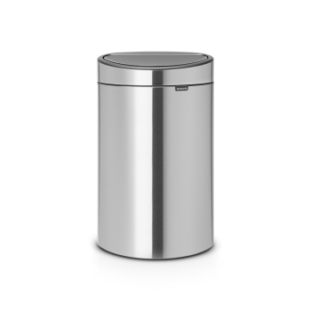 cos gunoi touch bin 40l matt steel 8710755114823