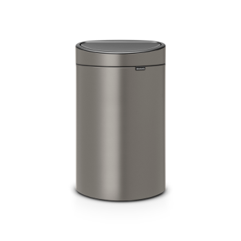 Coş de gunoi Touch Bin, platină, inox, 40 l, NewIcon, Brabantia - 8710755114908 48048
