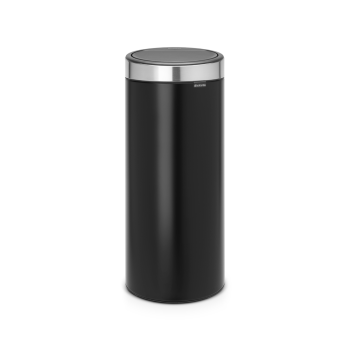 cos de gunoi din inox negru 30 l deschidere touch 8710755115448