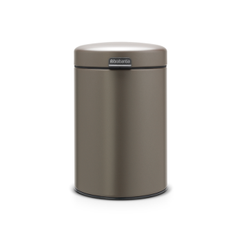 cos de gunoi de perete newicon 3l inox 8710755116223