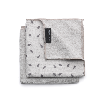 set 2 lavete universale 30 x 30 cm light grey 8710755117688
