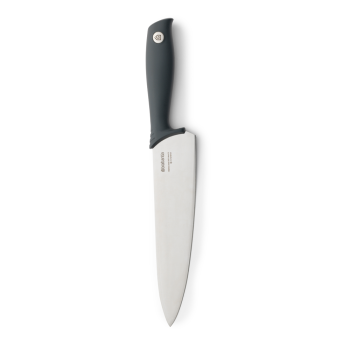 cutitul bucatarului tasty plus otel gri inchis 33 4 cm brabantia 8710755120640