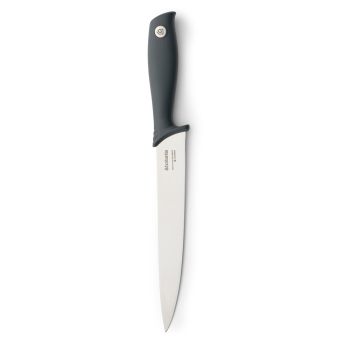 cutit pentru carne tasty plus inox gri 33 2 cm brabantia 8710755120664