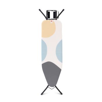 Masă de călcat B cu suport pentru fierul de călcat, oţel/bumbac, multicolor, 124x38 cm, Brabantia - 8710755134289        49849