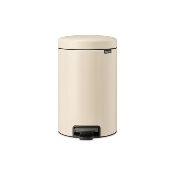 cos de gunoi cu pedala bej soft inox 12l newicon brabantia 8710755149924