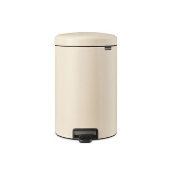 cos de gunoi cu pedala bej soft inox 20l newicon brabantia 8710755149948