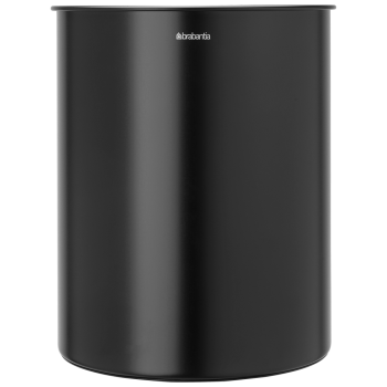 cos gunoi hartie negru mat inox 15 8710755181443