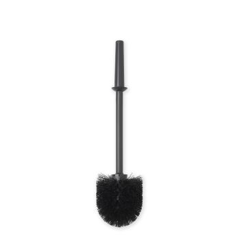 rezerva perie toaleta renew plastic 8 8 x 8 8 x 37 2 cm negru brabantia 8710755201240