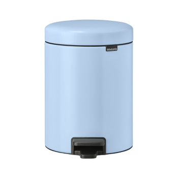 Coş de gunoi cu pedală, bleu, inox, 5 l, NewIcon, Brabantia - 8710755202681