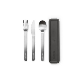 Set de tacâmuri, 3 piese, inox+plastic, Make&Take, Brabantia- 8710755206641