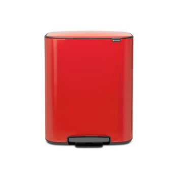 cos gunoi bo pedal bin 60l passion red 8710755211386