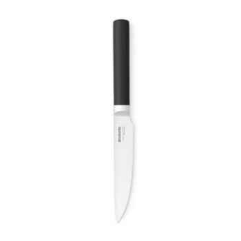 Cuțit universal, inox, negru, 25 cm, Profile, Brabantia - 8710755250781 49398