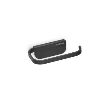 Suport hârtie igienică, inox ranforsat cu minerale, negru, 4.2x8.6x14 cm, MindSet, Brabantia - 8710755303081 49152