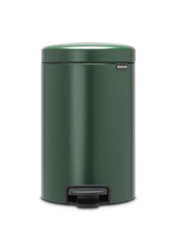 cos de gunoi cu pedala newicon inox verde 12 litri brabantia 8710755304040