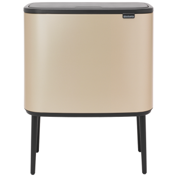 cos gunoi bo touch bin 3x11l champagne 8710755304644