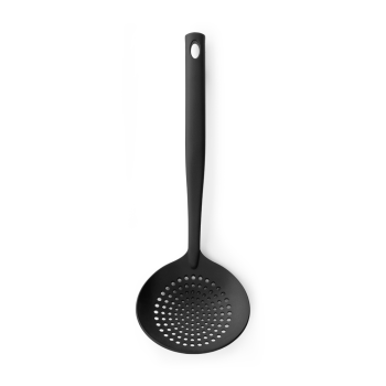 lingura strecuratoare non stick nylon negru black line 8710755365102