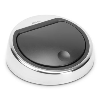 capac pentru cosurile de gunoi touch bin 45 litri inox gri brabantia 8710755394768