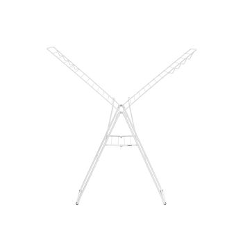 uscator rufe pliabil inox alb 25 metri brabantia 8710755403446