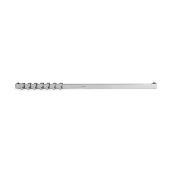 suport ustensile bucatarie perete inox mat argintiu 2x60cm profile 8710755460005