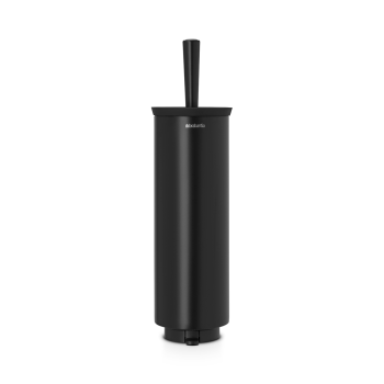 perie toaleta suport inox negru profile 8710755483349
