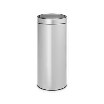 cos de gunoi din inox metallic grey 30 l 8710755115387