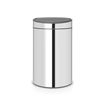 cos de gunoi din inox lucios 40 l touch 8710755112881
