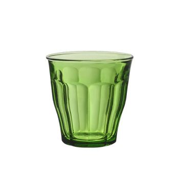 Set 4 pahare, sticlă, verde, 310 ml, Picardie, Duralex - 3550190504743       