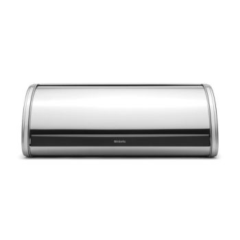 cutie paine roll top inox mat gri brabantia 8710755348921