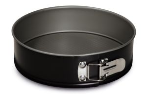 Tavă rotundă cu fund detașabil, oțel Hi-Top, 26 cm, negru, Happy Hour, Guardini - 8006043016635