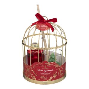 Colivie deco, parfum de cameră+lumânare, 14x20 cm, Atmosphera - 3560231586157