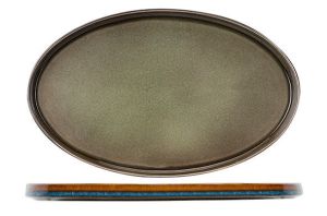 farfurie ovala portelan verde chihlimbar quintana green cosy trendy 5400586528335