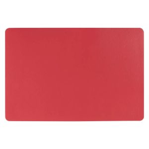 placemat farfurii rosu piele ecologica secret de gourmet 692851