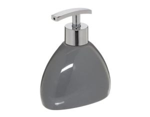 dispenser sapun silk ceramica gri 13 x 10 5 x 7 5 cm five 3560239280101